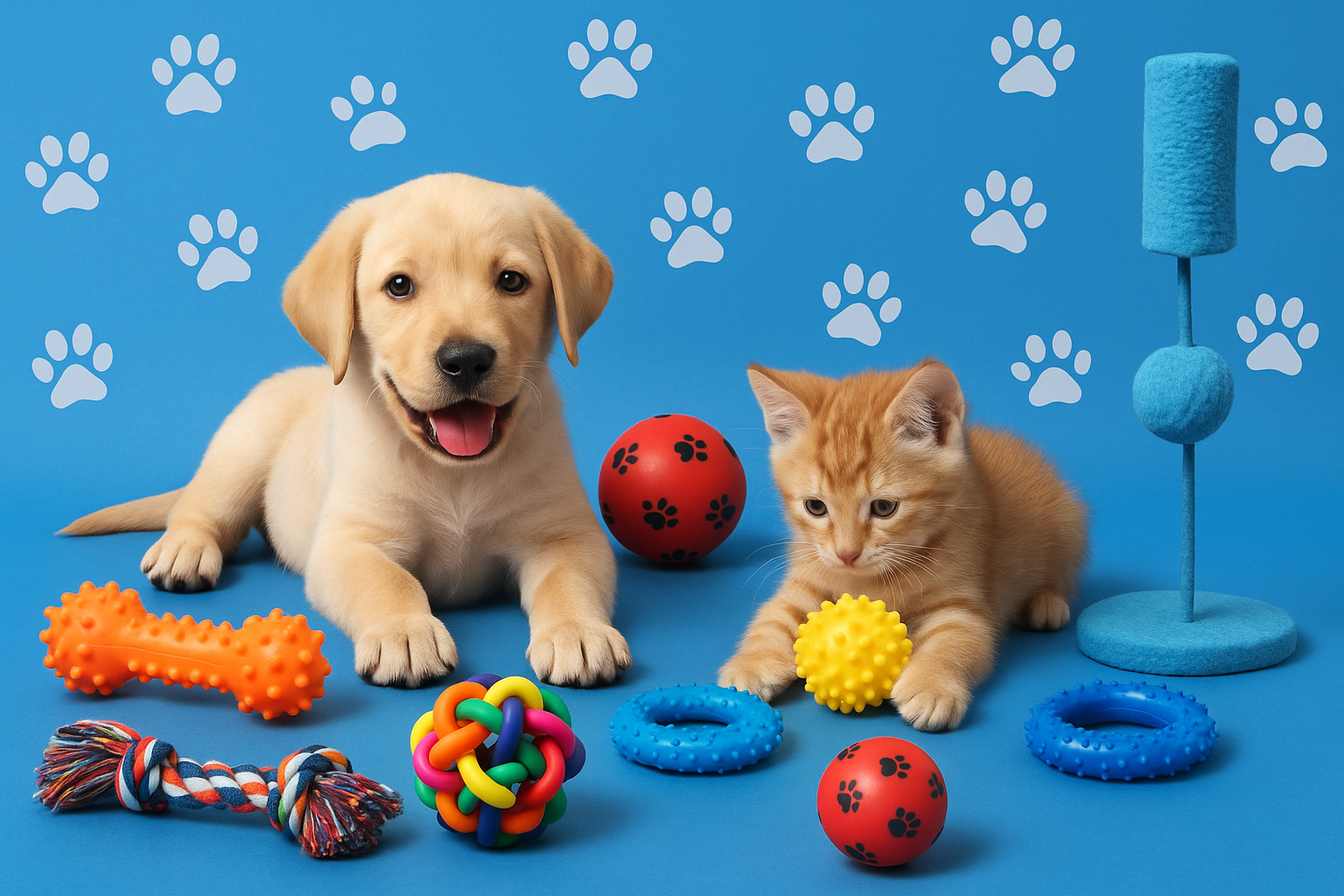 Brinquedos para Cães e Gatos