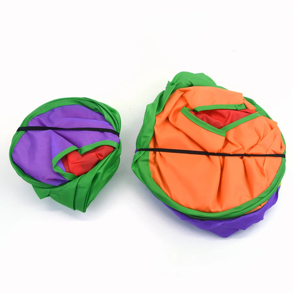 650g Rainbow Cat Toy Tunnel Playground Cats Scratching Running Interactive Teaser Toy Kittens Adult Cats