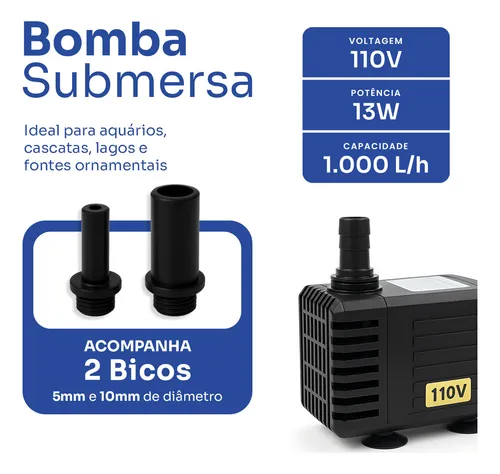 Bomba Submersa 1000L/H Variall