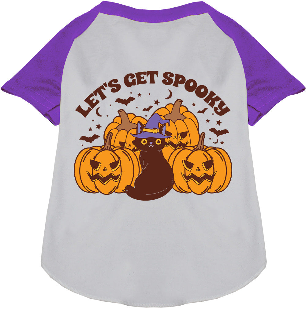 Get Spooky Pet Raglan Shirt-4