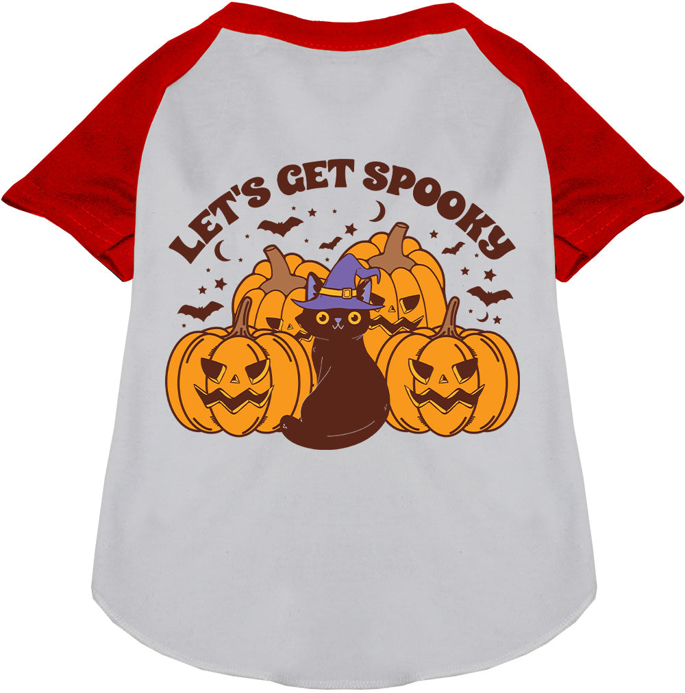 Get Spooky Pet Raglan Shirt-6