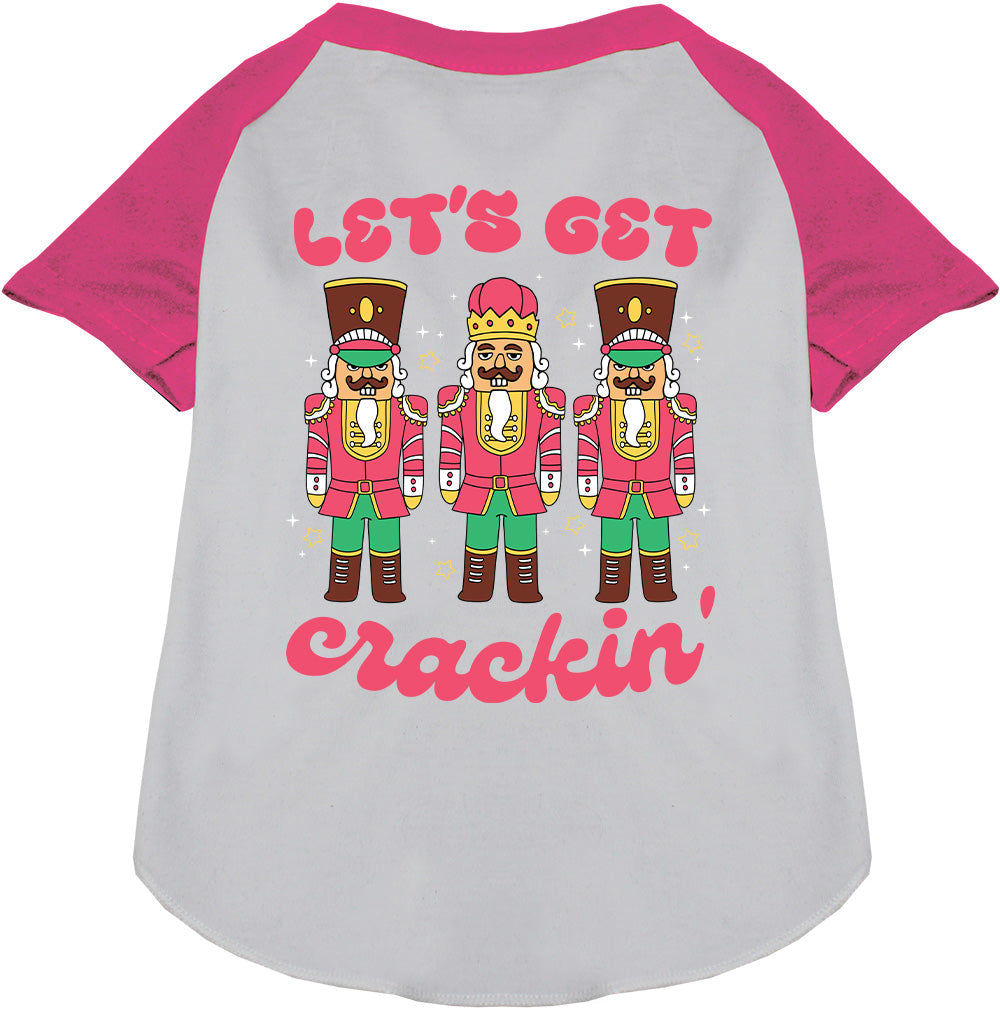 Let's Get Crackin' Pet Raglan Shirt-0