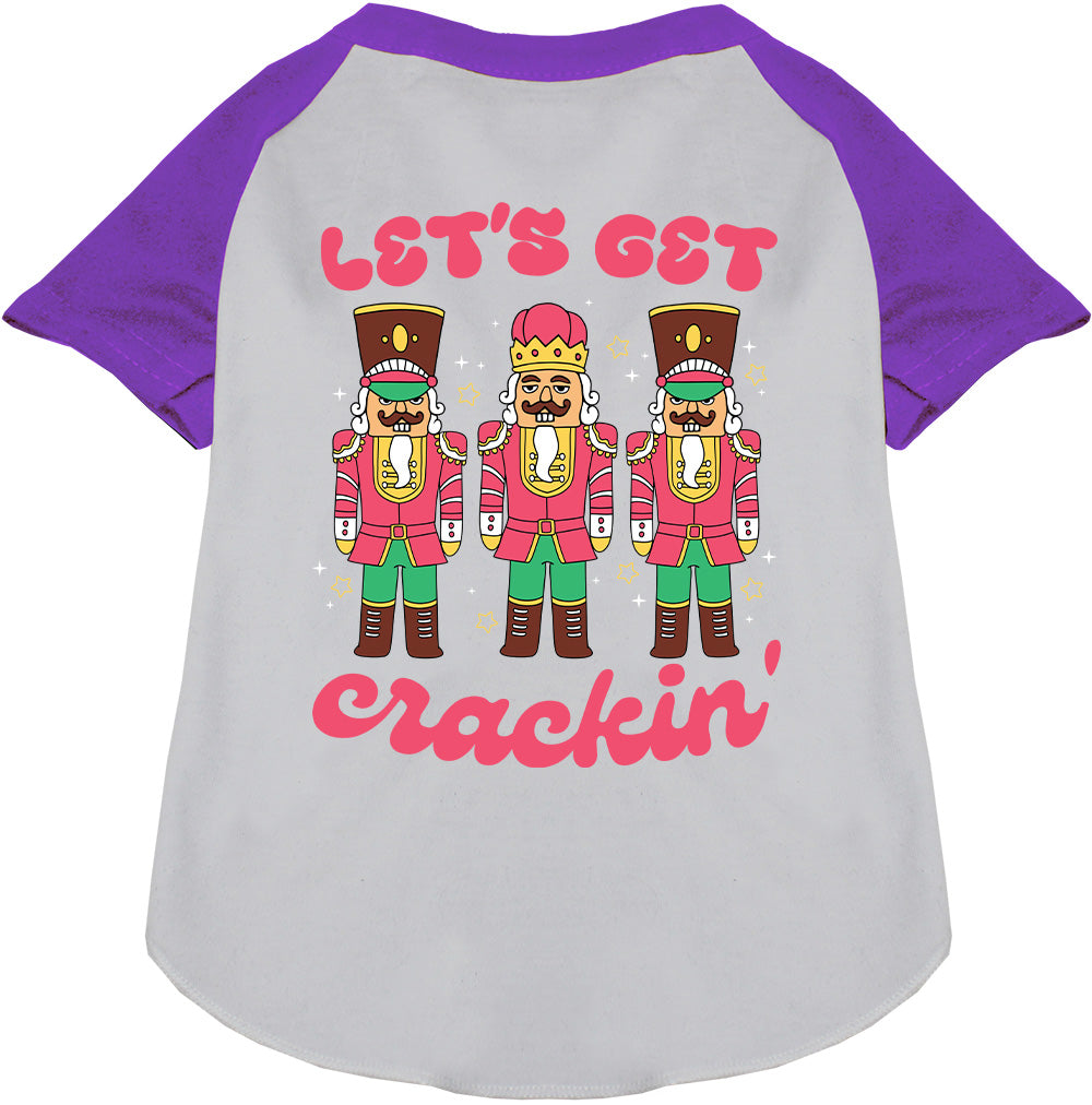 Let's Get Crackin' Pet Raglan Shirt-5