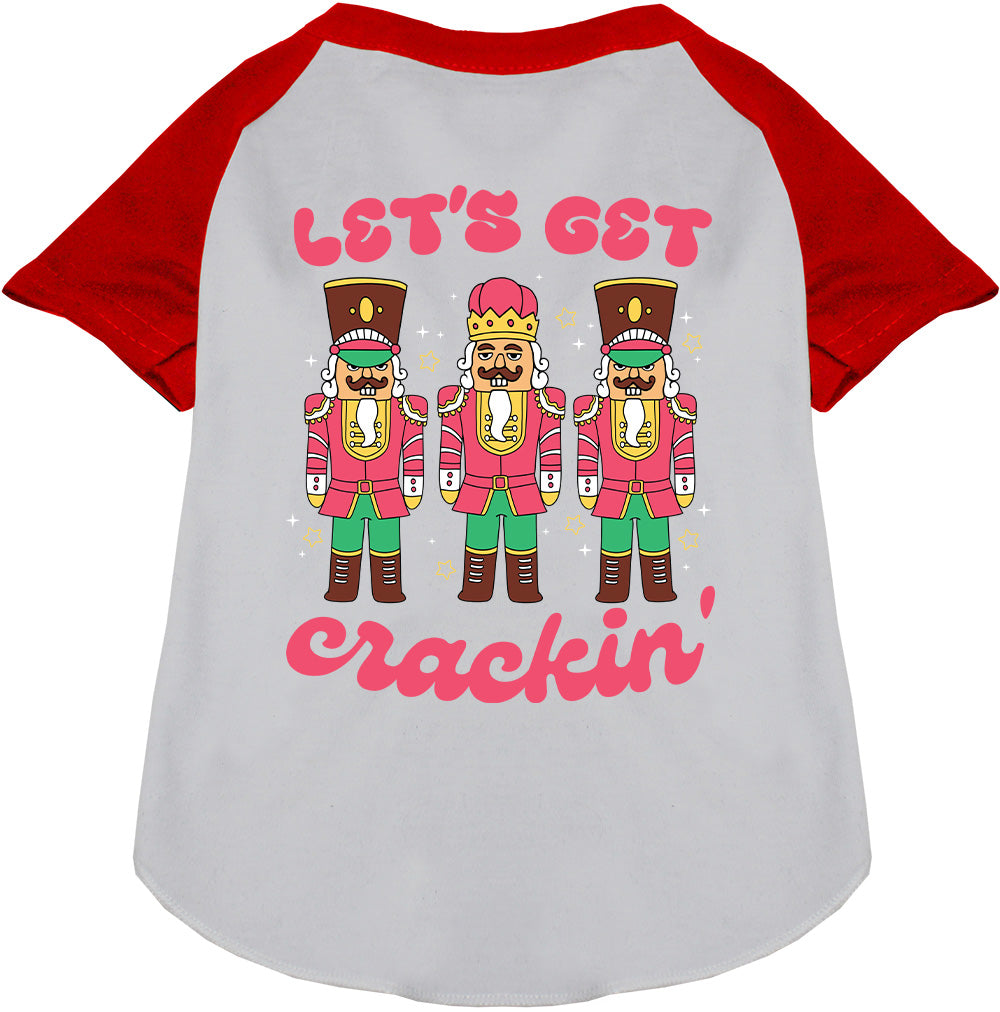 Let's Get Crackin' Pet Raglan Shirt-6