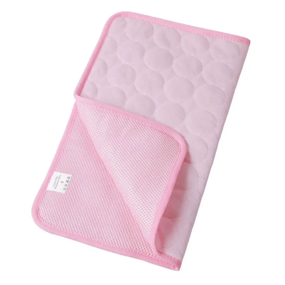 New Dog Mat Cooling Summer Pad Mat For Dogs Cat Blanket Sofa Breathable Pet Bed Summer Washable For Small Medium Large Dogs Car