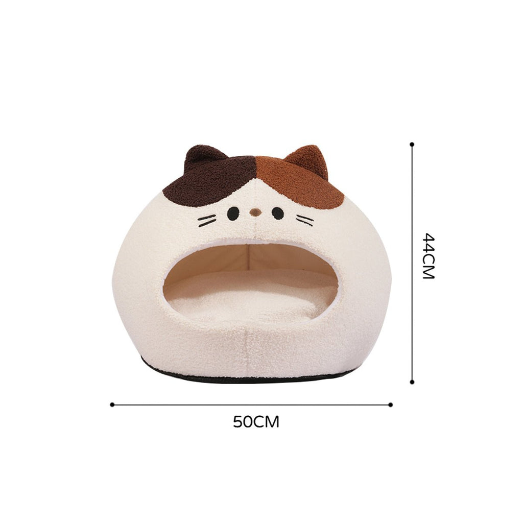 One Bite Ivory Pet Bed-4